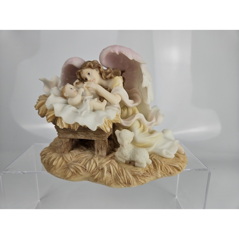 Seraphim Angel Natalie Joy to the World Baby Jesus Lamb #84386 Original Box - Picture 3 of 11